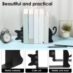 creative cat book ends decor