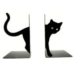 fun cat decorative book holder