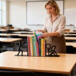 kids room bookends organizer