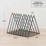 metal bookshelf for student stationery