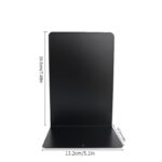 modern black bookends organizer